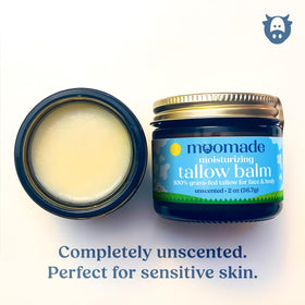moomade Organic Beef Tallow Balm 2 oz side view