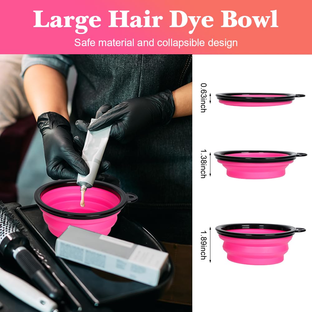 MOONMINI hair clips for securing hair during dyeing