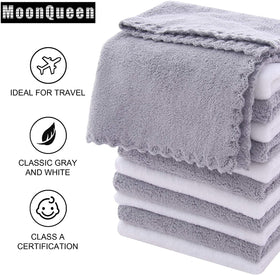MOONQUEEN 30 Pack Microfiber Face Towels packaging