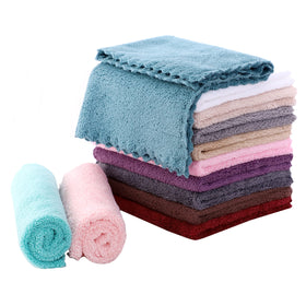 MOONQUEEN Microfiber Facial Cloths 12 pack multicoloured front view
