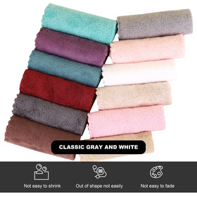 MOONQUEEN Microfiber Facial Cloths in a cosmetic bag for travel