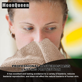 MOONQUEEN Microfiber Facial Cloths showing soft surface