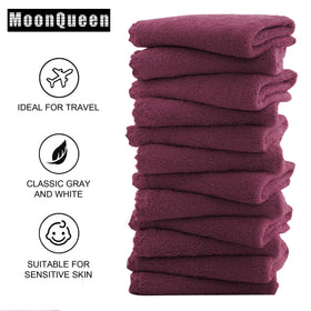 MOONQUEEN Microfiber Facial Cloths stacked view