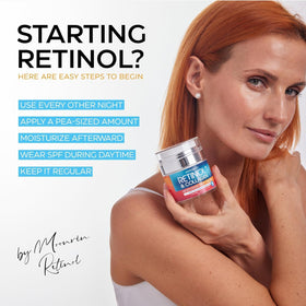 MOONRIN COSMETICS Retinol Cream 1.85 oz jar side view