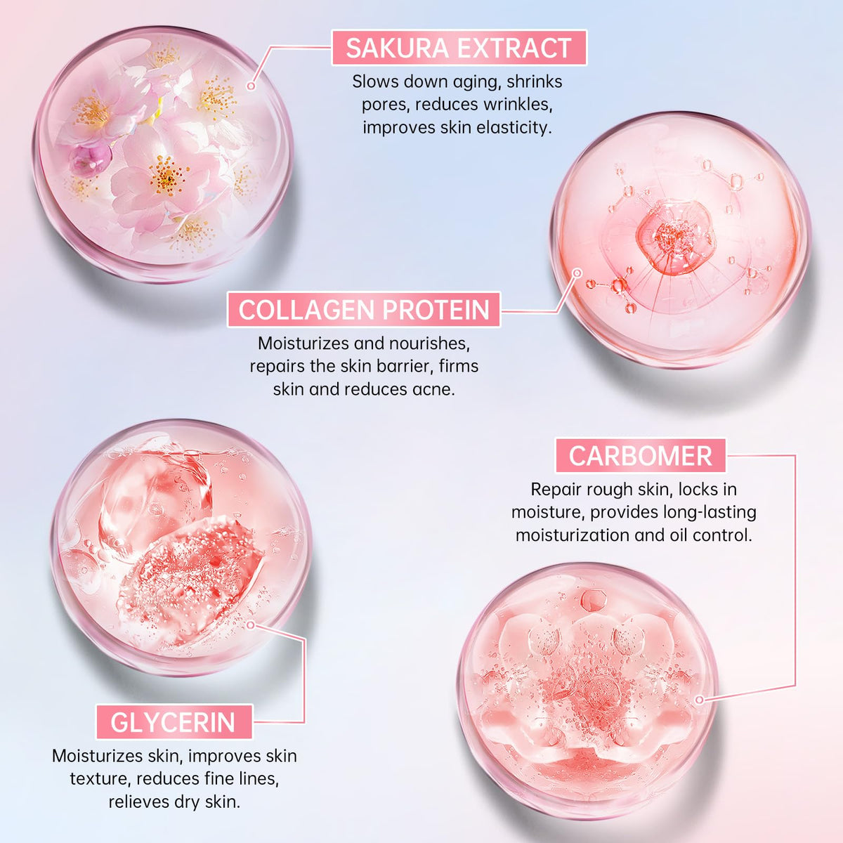 mopayzer Sakura Toner bottle showing application details