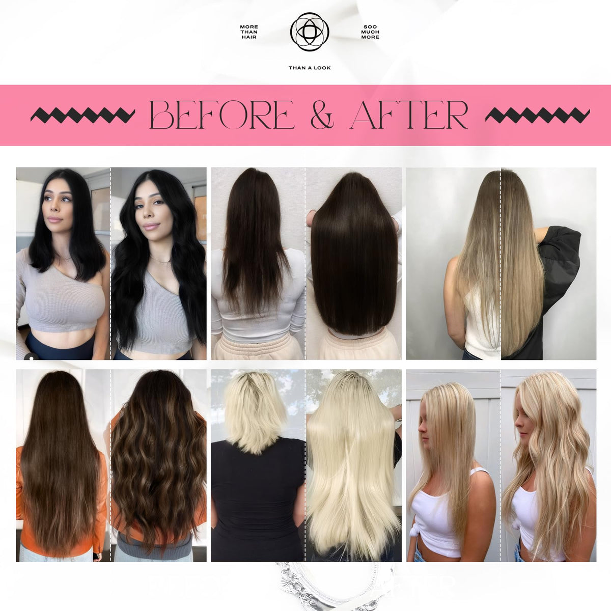 Moresoo I Tip Hair Extensions showing low-profile I-tip design