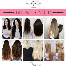 Moresoo I Tip Hair Extensions showing low-profile I-tip design