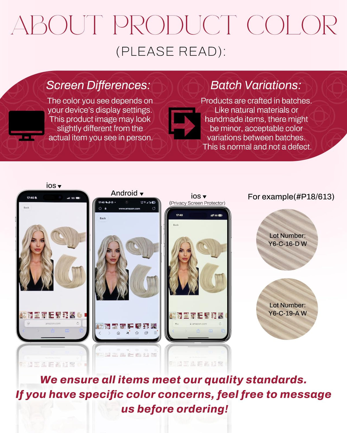 Moresoo Nano Bead Hair Extensions showing reinforced tips