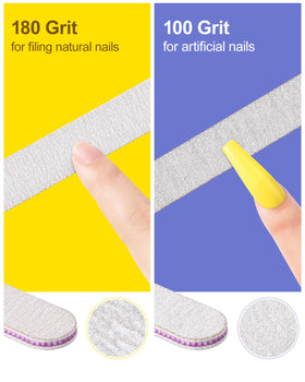 MORGLES complete nail care kit with all tools displayed