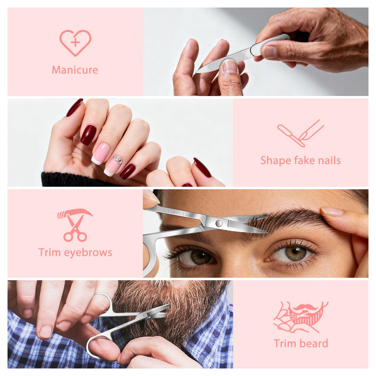 MORGLES grooming tools with a focus on nail clippers