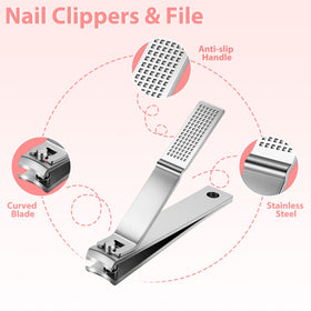 MORGLES tweezers set showing elastic loops in case