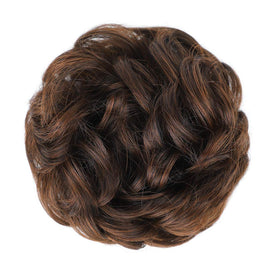 MORICA Messy Bun Hair Piece side view showing texture