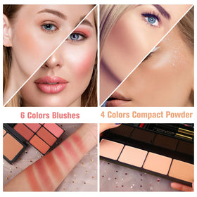 MORNECA makeup kit compact with vibrant colours