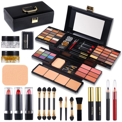 MORNECA Professional Makeup Kit front view with mirror