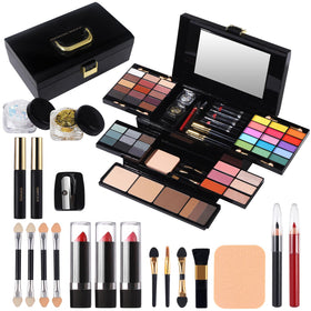 MORNECA Professional Makeup Kit front view with mirror