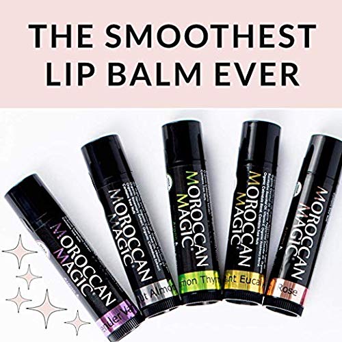 Moroccan Magic lip balm with organic ingredients