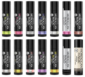 Moroccan Magic Organic Lip Balm Variety Pack 14 Piece Gift Set front view