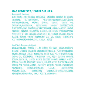 Moroccanoil and Hand Wash gift set packaging