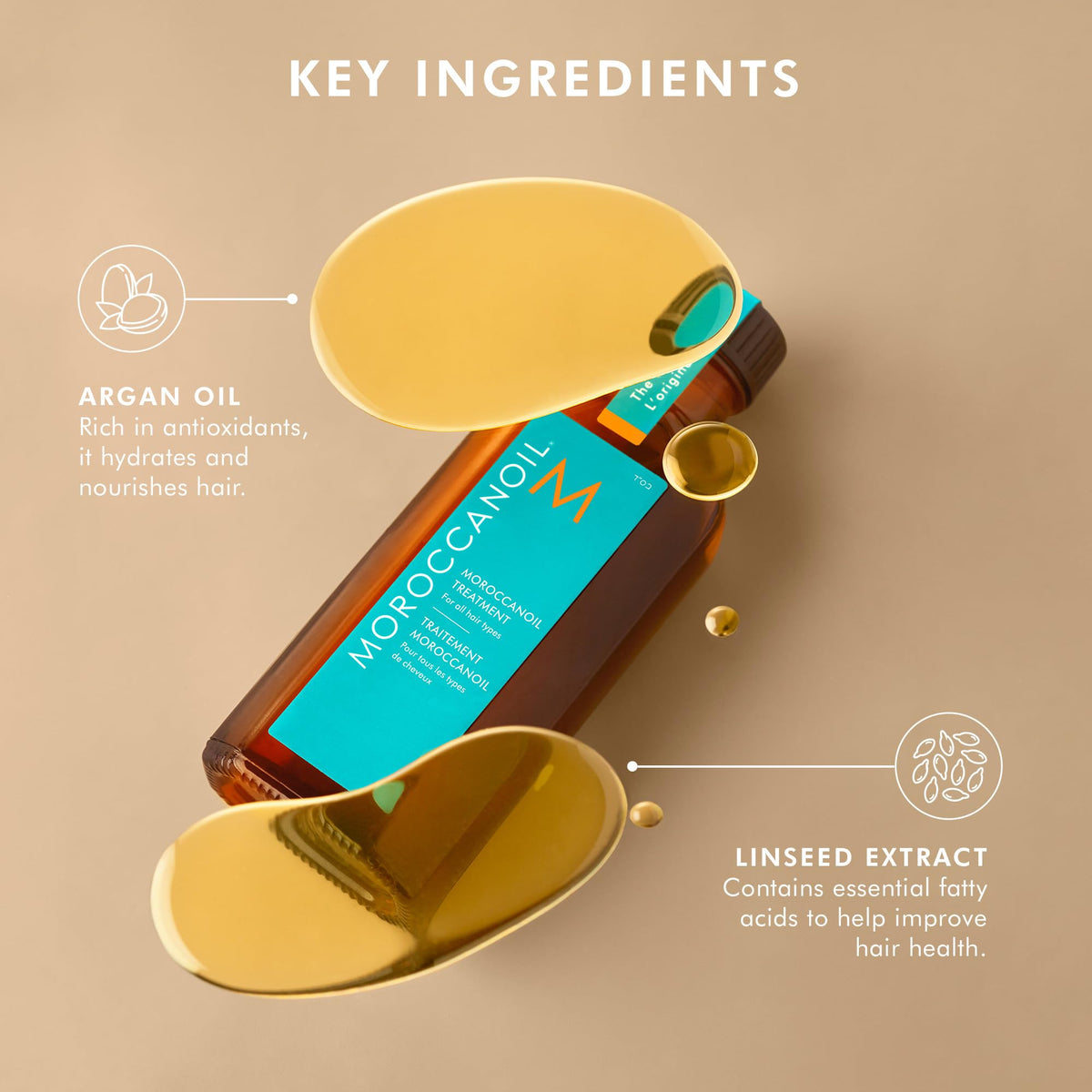 Moroccanoil close-up of texture