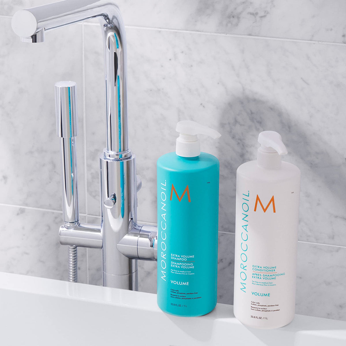 Moroccanoil Extra Volume Shampoo 33.8 Fl. Oz. packaging details