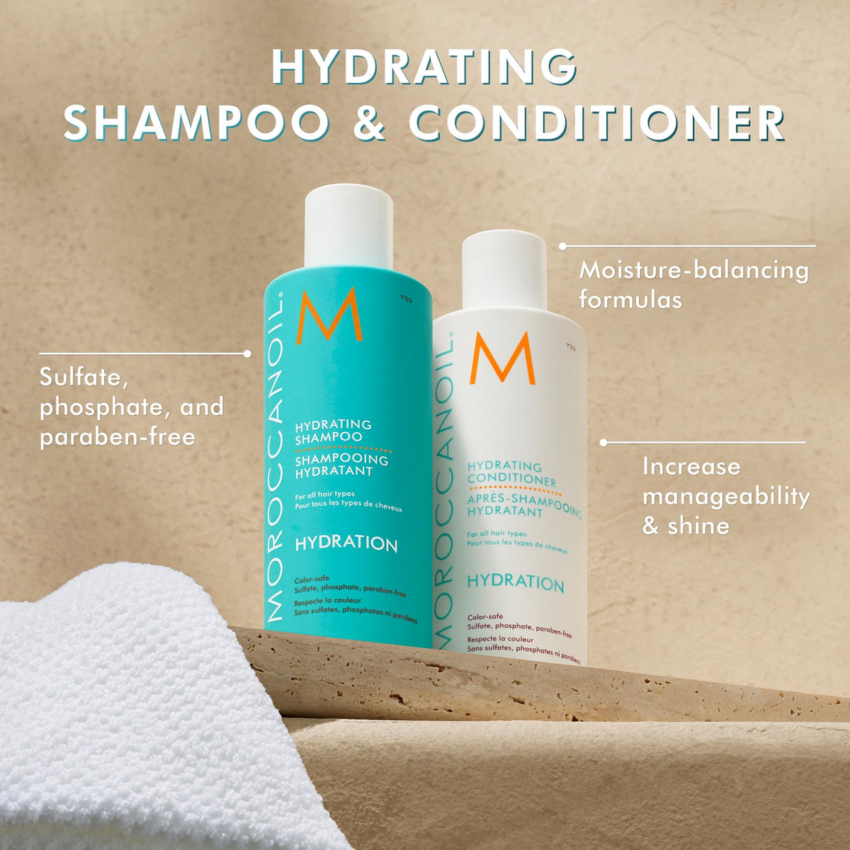 Moroccanoil Hydrating Conditioner 8.5 Fl Oz texture close-up