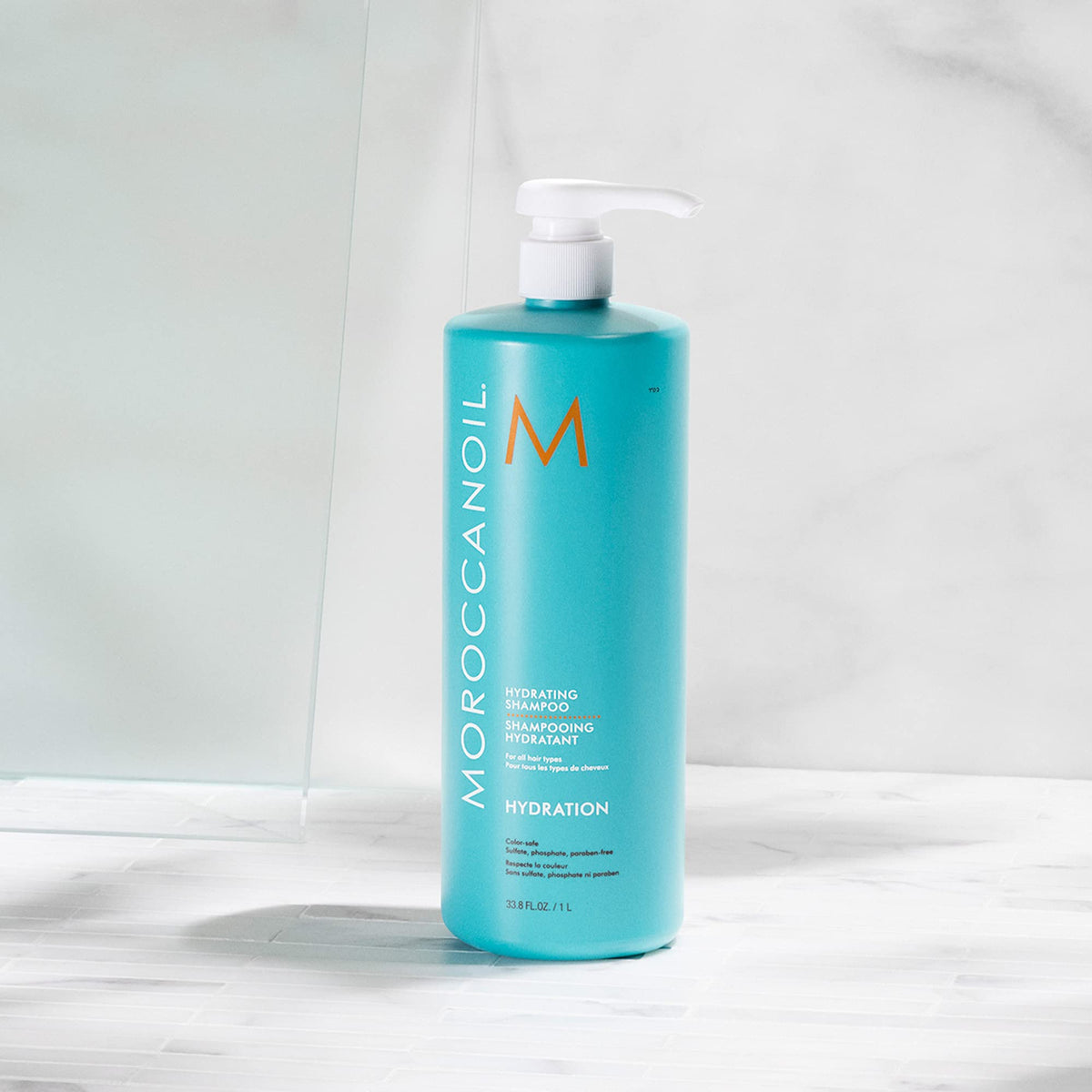 Moroccanoil Hydrating Shampoo 33.8 fl. oz with ingredients list
