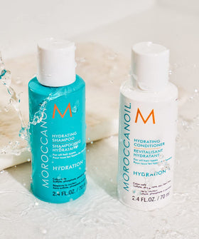 Moroccanoil Hydrating Shampoo side view showing packaging details