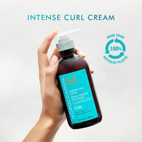 Moroccanoil Intense Curl Cream 10.2 Fl. Oz. application on hair