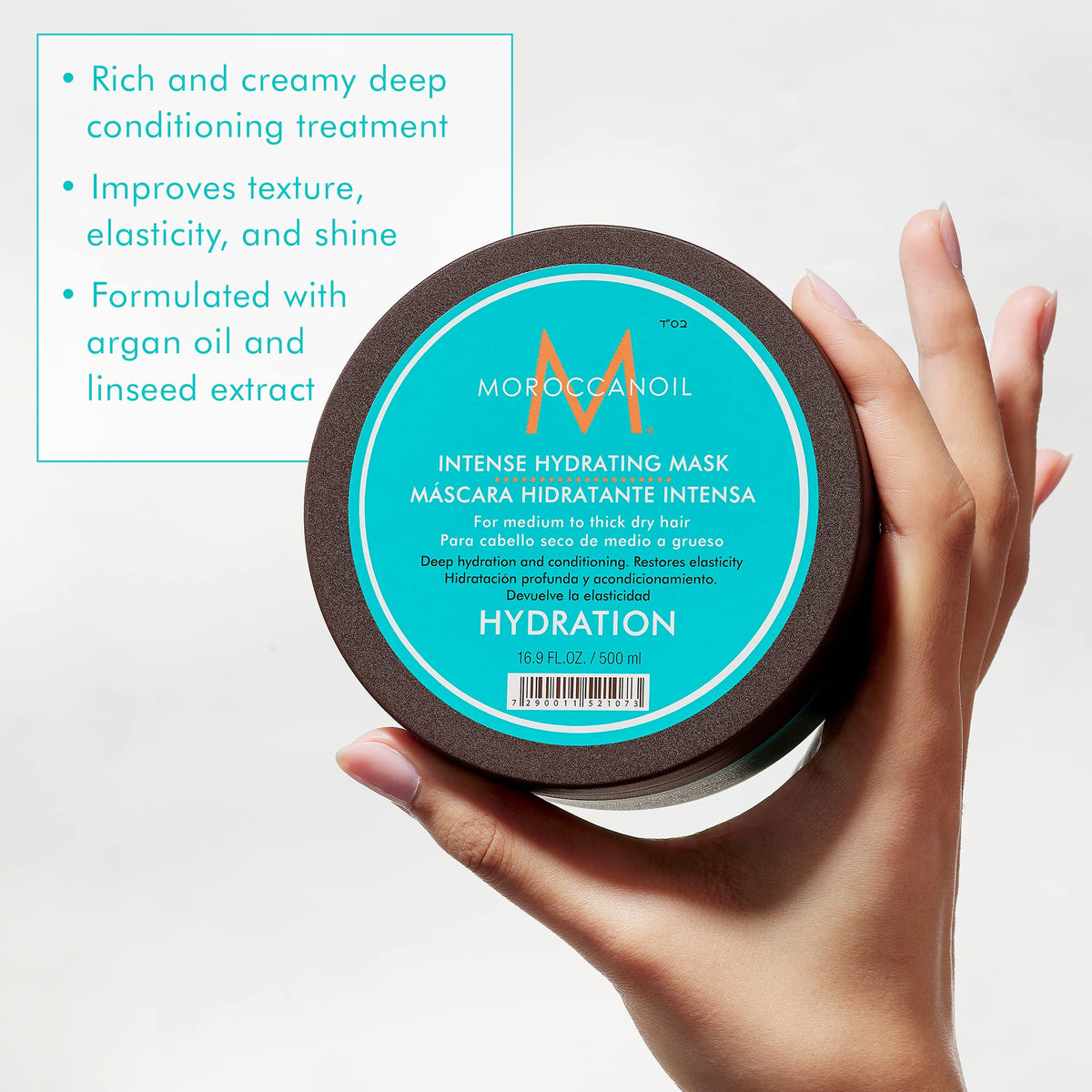 Moroccanoil Intense Hydrating Mask 16.9 Fl. Oz. back view