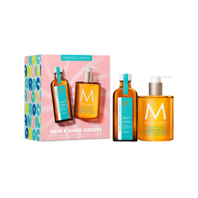 Moroccanoil Light Hair Oil & Hand Wash Gift Set front view