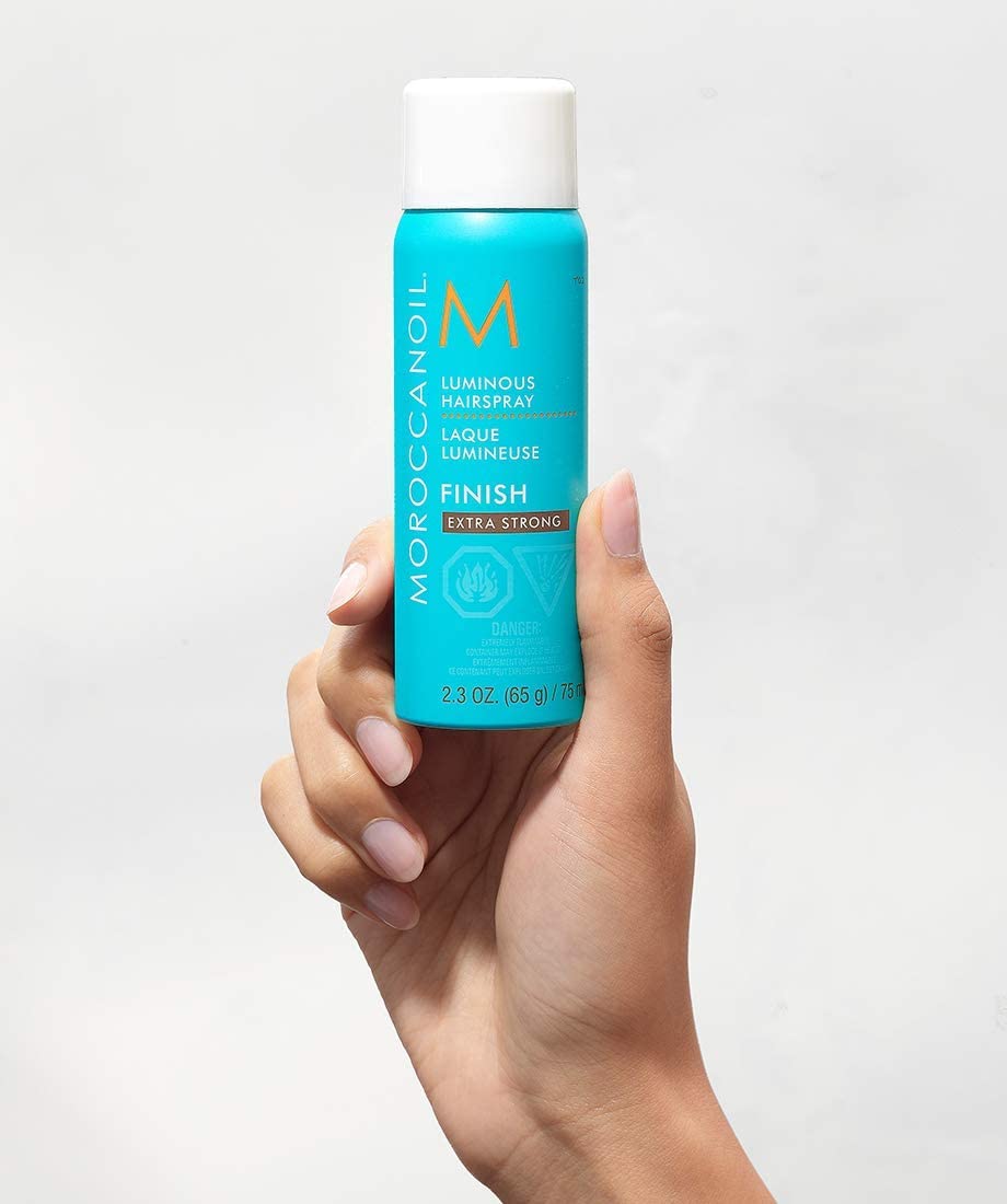 Moroccanoil Luminous Hairspray Extra Strong 75ml side view