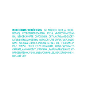 Moroccanoil Luminous Hairspray Extra Strong 75ml with styling tools