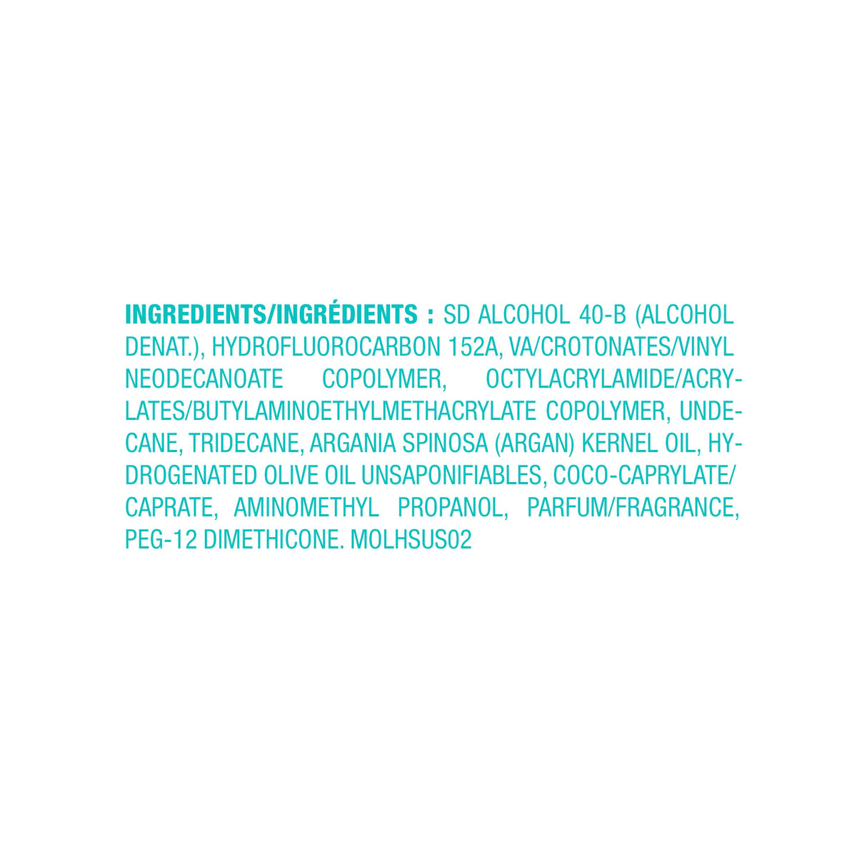 Moroccanoil Luminous Hairspray Strong 2.3 Fl Oz in hand
