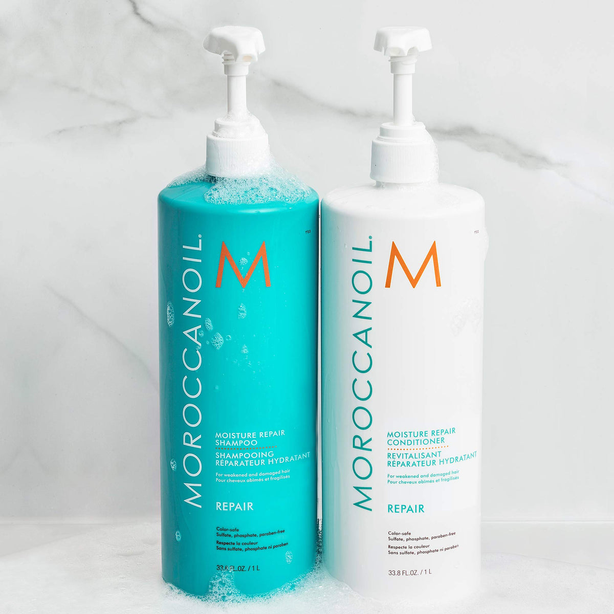 Moroccanoil Moisture Repair Conditioner with argan oil and keratin