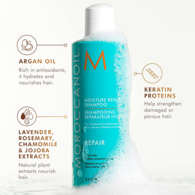 Moroccanoil Moisture Repair Shampoo 16.9 Fl. Oz. back view