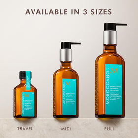 Moroccanoil packaging with recycled glass