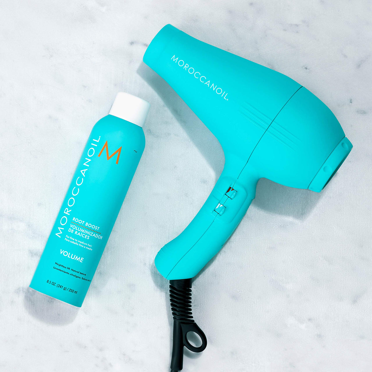 Moroccanoil Root support Mousse 8.5 Fl Oz lifestyle scene