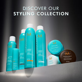 Moroccanoil Texture Clay 150g on a styling table