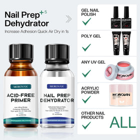Morovan Nail Dehydrator bottle close-up