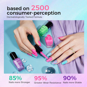 Morovan nail polish set gift ready for presentation