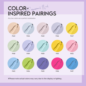 Morovan nail polish set with a brush for easy application