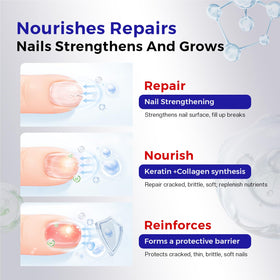 Morovan Nail Strengthener applied on nails