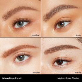 MORPHE Micro Dual Eyebrow Pencil Hazelnut packaging