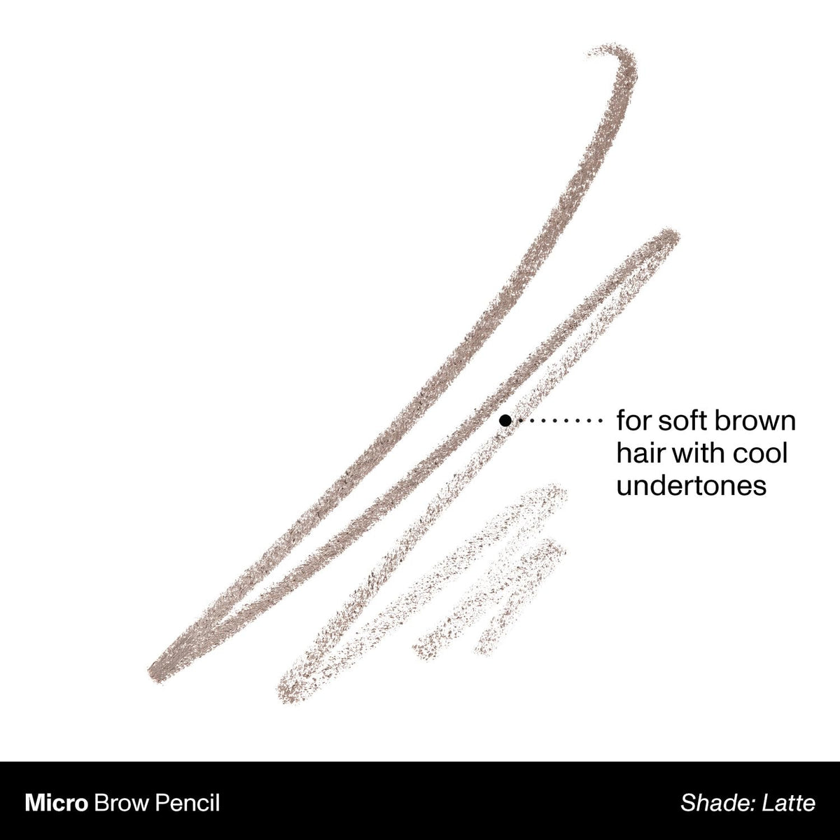 MORPHE Micro Dual Eyebrow Pencil Latte detailed tip