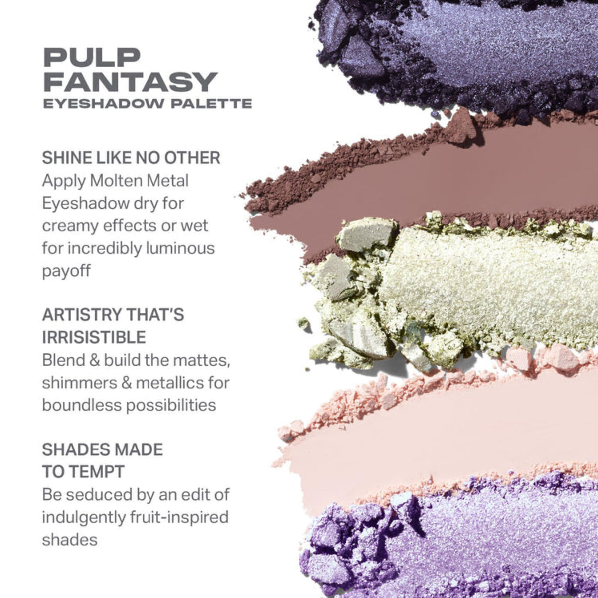 MORPHE Pulp Fantasy Artistry Palette open with vibrant eyeshadow colours