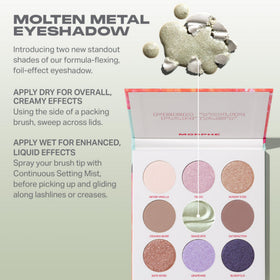MORPHE Pulp Fantasy Palette with brush and setting mist