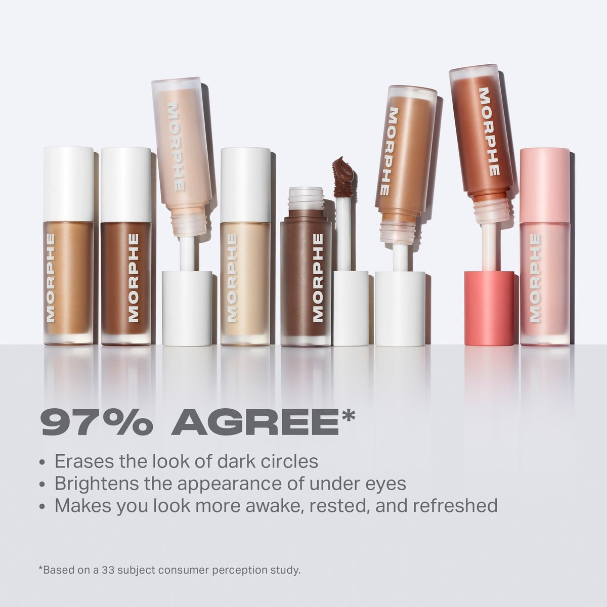 MORPHE Wakeup Artist Under Eye Concealer 1W applicator close-up
