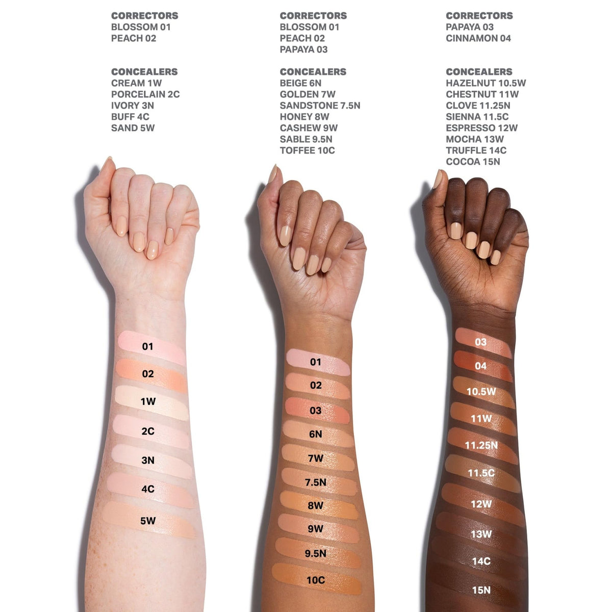 MORPHE Wakeup Artist Under Eye Concealer 1W in hand