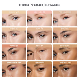MORPHE Wakeup Artist Under Eye Concealer 1W on skin swatch