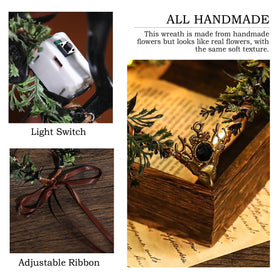 MOSTORY Light Up Elf Crown in packaging